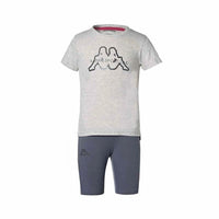 Completo Sportivo per Bambini Kappa Grugliasco Off Grigio