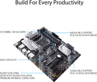 Asus Prime B550-PLUS Desktop Motherboard - AMD Chipset - Socket AM4 - ATX