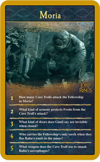 Lord of the Rings Top Trumps Card Game