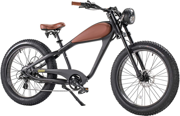 Electric Bicycle 750W | Fat Tire Cafe Racer Beach Cruiser Bike for ADULT