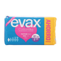 Normal Sanitary Pads with Wings Cottonlike Evax