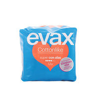 "Evax Cottonlike Super With Wings Sanitary Towels 24 Units"