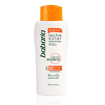 "Babaria Sunscreen Spray For Sensitive Skin Spf50 200ml"