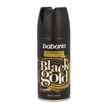 "Babaria Black Gold Deodorante Spray 150ml+50ml Gratis"