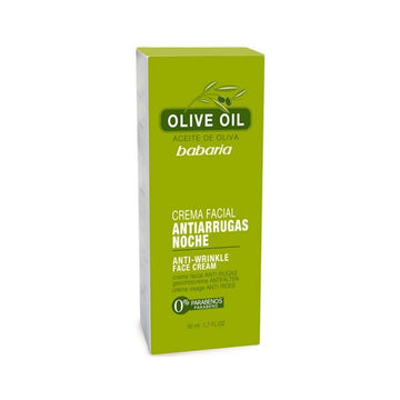"Babaria Olive Oil Anti Wrinkle Night Face Cream 50ml"