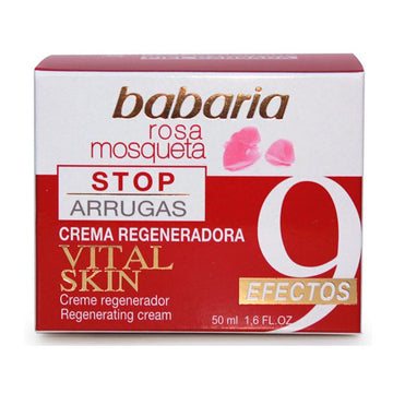 "Babaria Rosa Mosqueta Vital Skin Crema Rigenerante Stop Rughe 50ml"