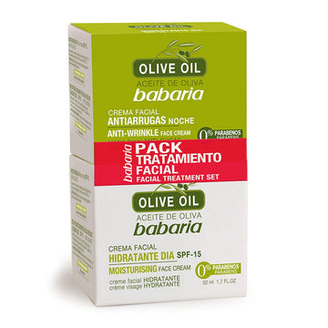 "Babaria Olive Oil Trattamento Crema Notturna 50ml Set 2 Parti"