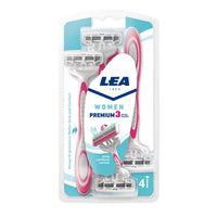 "Lea Women Premium 3 Blades Disposable Blades 4 Unitá"