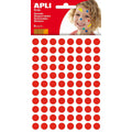 Stickers Apli Kids Gomets Circular Red (10Units)