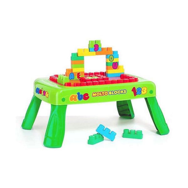 Interactive Toy Moltó Blocks Desk 65 x 28 cm