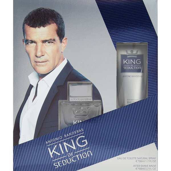 Men's Perfume Set Antonio Banderas 2 Pieces King Of Seduction