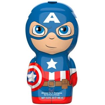 Gel e Shampoo 2 in 1 The Avengers Captain America 400 ml