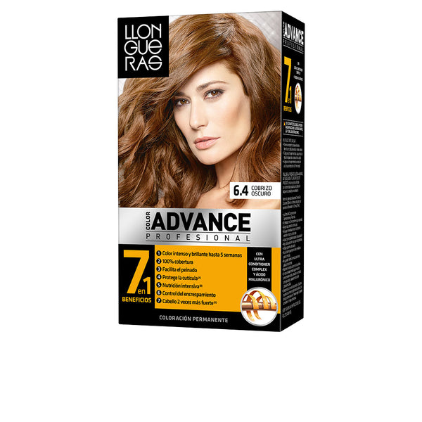 "Llongueras Color Advance Hair Colour 6,4 Cobrizo Oscuro"