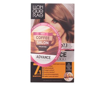 "Llongueras Color Advance Coffee Salon Collection Hair Colour 7.3 Medium Golden Blond"