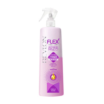 "Revlon Flex 2 Stage No Rinse Conditioner With Keratin For Curly Hair Spray 400ml"