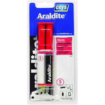 Adhésif instantané Ceys Araldite 510205 Rapide 24 ml 2 Pièces