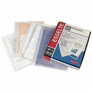 Classeur Esselte Transparent A4 Din A4 (100 Pièces)