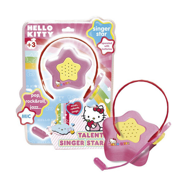 Microphone Karaoké Hello Kitty Rose