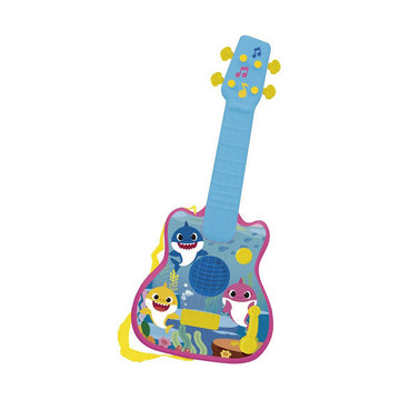 Otroška kitara Baby Shark Modra Baby Shark