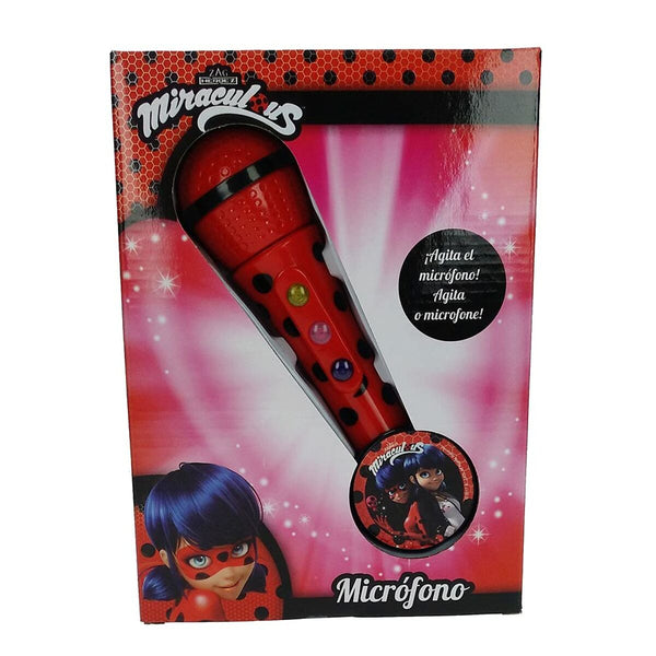 Karaoke Microphone Lady Bug Red