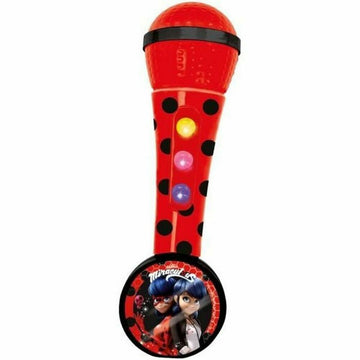Karaoke Microphone Lady Bug Red