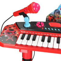 Elektronisches Klavier Lady Bug Rot