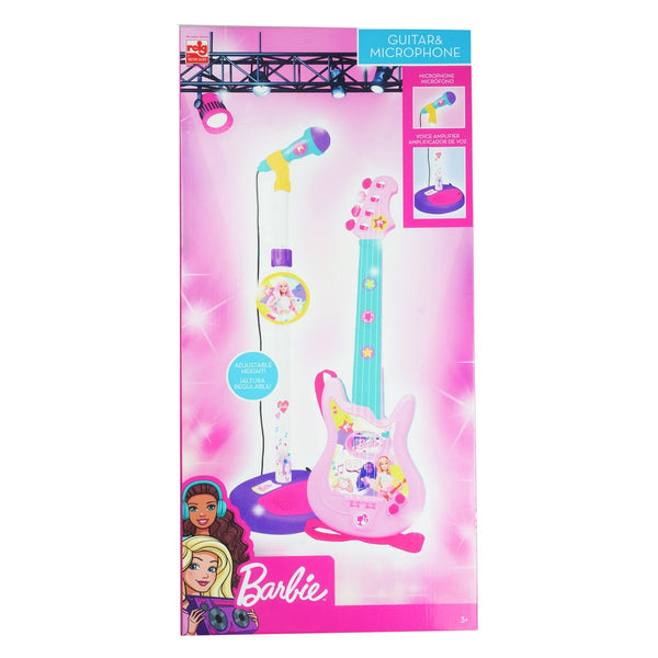 Musik-Spielzeug Barbie Mikrofon Kindergitarre