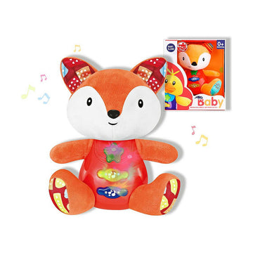 Musical Plush Toy Reig Fox 15 cm