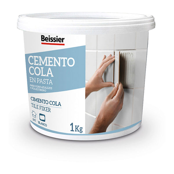 Ciment Beissier 70165-002 Blanc 1 kg