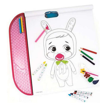 Picture Block for Colouring In Cefatoys Cry Babies Giga Block 5-in-1