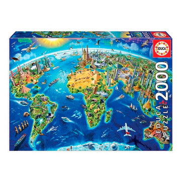 Puzzle World Educa (2000 pcs)