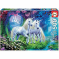 Puzzle Educa Unicorns In The Forest 500 Stücke 34 x 48 cm