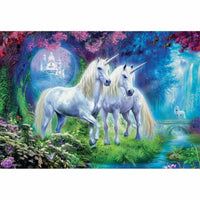 Puzzle Educa Unicorns In The Forest 500 Pieces 34 x 48 cm