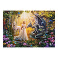 Puzzle Dragón Princesa Unicornio Educa 17696 1500 Pieces 85 x 60 cm