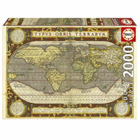 Puzzle Educa 2000 Pieces Map