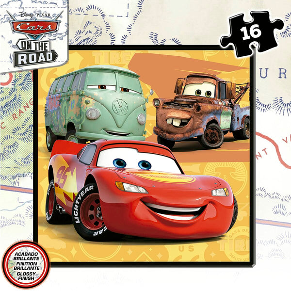 Komplet 4 puzzle sestavljank Cars On the Road 73 Kosi