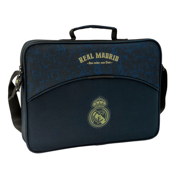 Briefcase Real Madrid C.F. 19/20 Navy Blue (6 L)