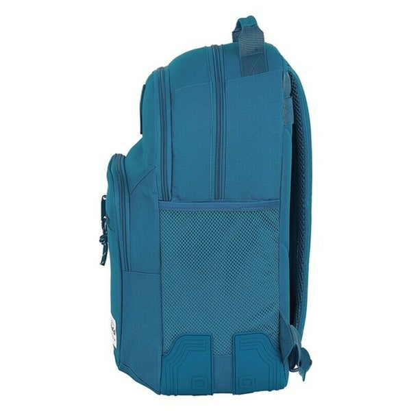 School Bag BlackFit8 Egeo Blue (32 x 42 x 15 cm)