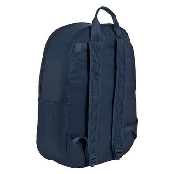 Folding Backpack Safta Navy Blue
