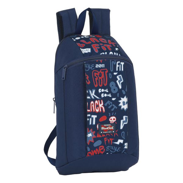 Child bag BlackFit8 Letters Navy Blue
