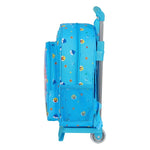 School Rucksack with Wheels 705 Baby Shark Light Blue