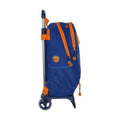 School Rucksack with Wheels 905 Valencia Basket Blue Orange