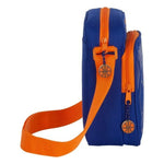 Sac bandoulière Valencia Basket Bleu Orange (16 x 22 x 6 cm)