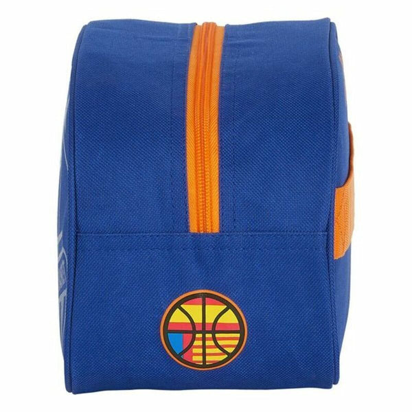 Toaletna torbica za šolo Valencia Basket Modra Oranžna