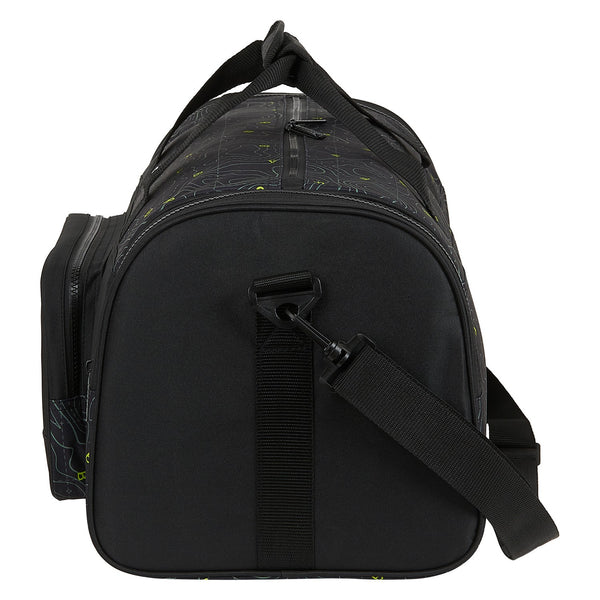 Sports bag BlackFit8 Topography Black Green (27 L)