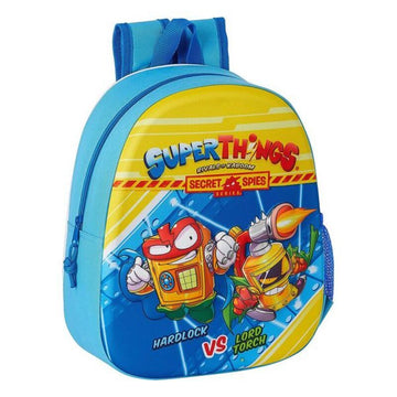 3D Child bag SuperThings Light Blue