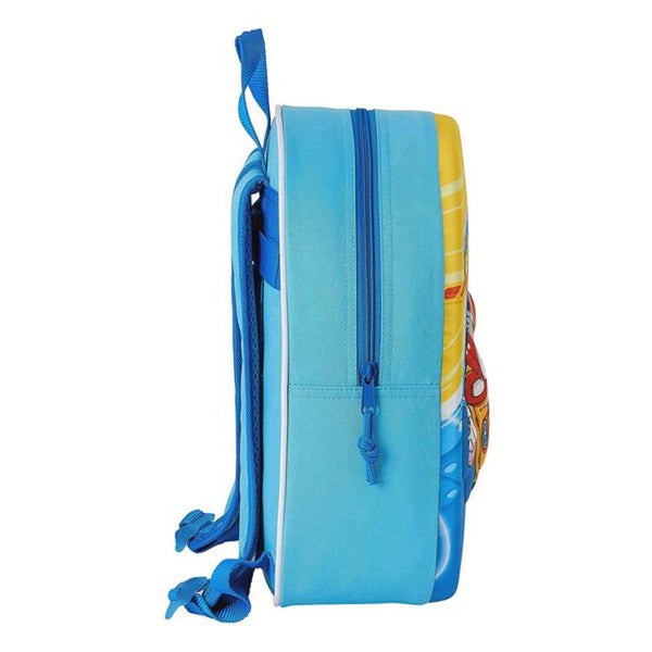 3D Child bag SuperThings Light Blue