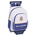 School Bag Real Madrid C.F. Blue White (28 x 10 x 67 cm)