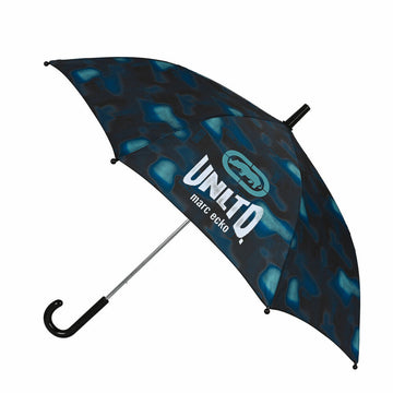 Regenschirm Eckō Unltd. Nomad Schwarz Blau (Ø 86 cm)