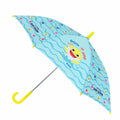 Regenschirm Baby Shark Beach day Gelb Hellblau (Ø 86 cm)